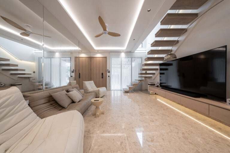 How to Style a Natural Contemporary Landed Home for Relaxation