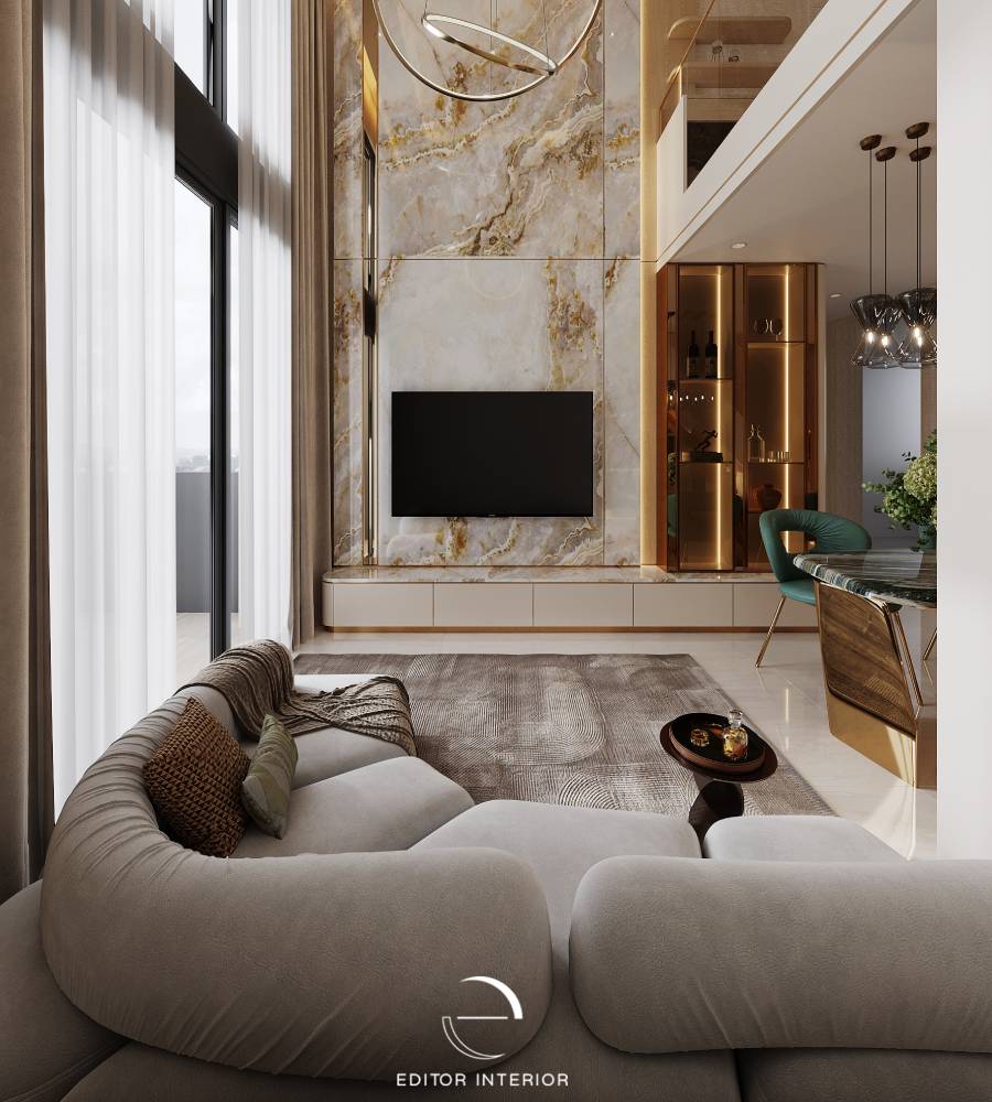 What Natural Marble Brings to a High Wall