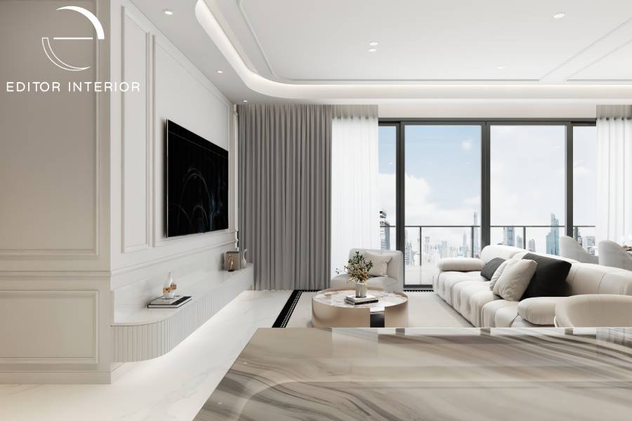 INSIDE THE NEOCLASSICAL LUXURY OF THIS ARDMORE CONDO