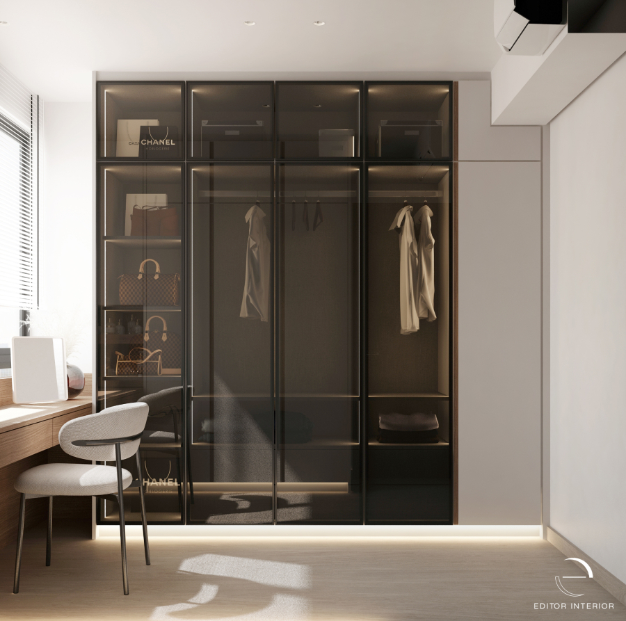 The Walk In Wardrobe And Dressing Area