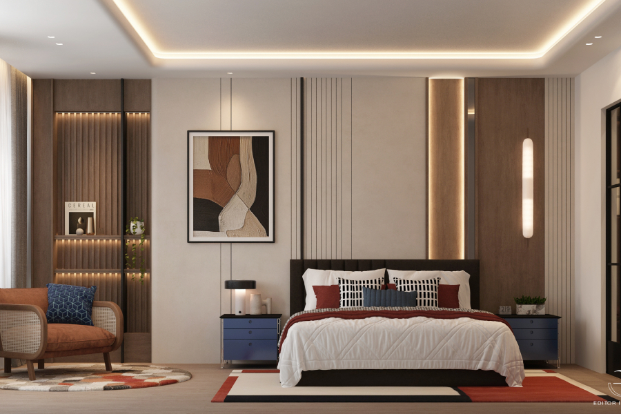 EXPLORING THE MOODY LAYERS AND A RICH TEXTURED PALETTE OF THIS LORONG J TELOK KURAU LANDED HOME