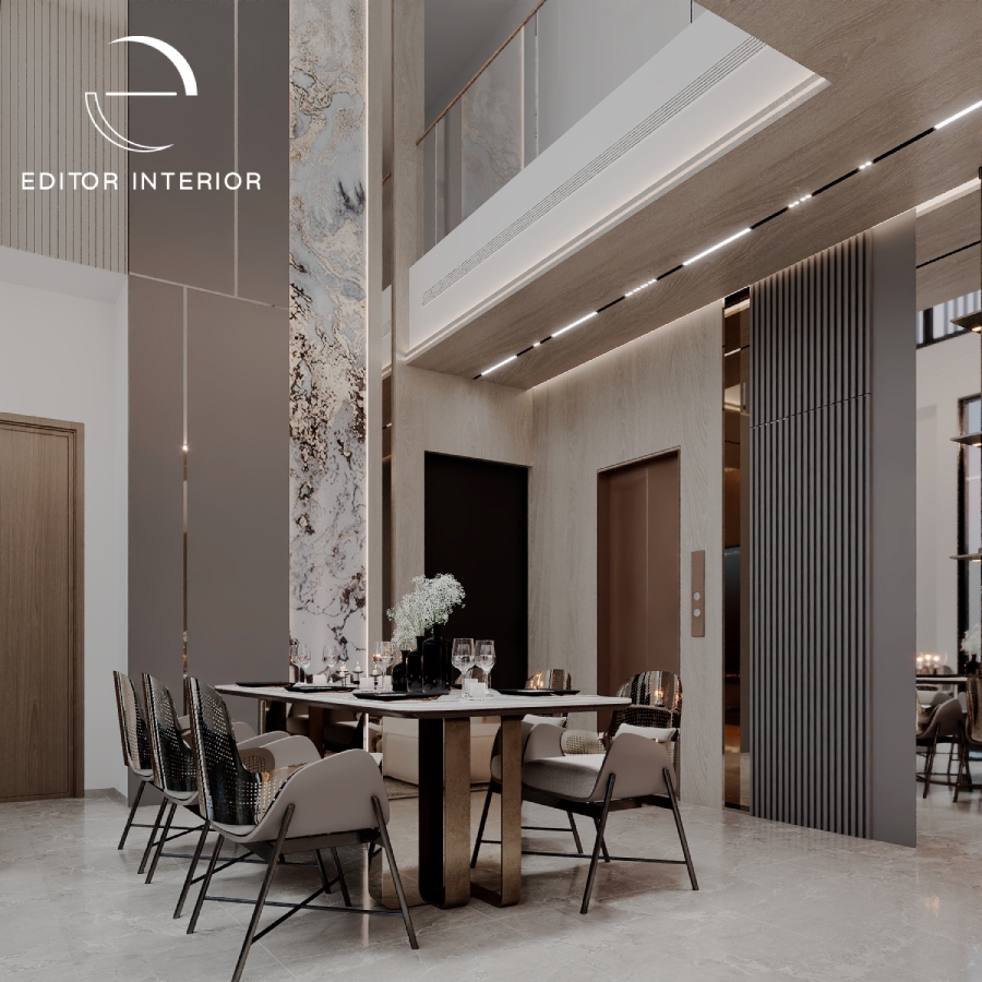 The Dining Area and Its Double-Height Moment