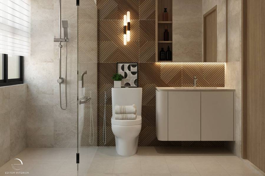 Two Bathrooms, Two Moods